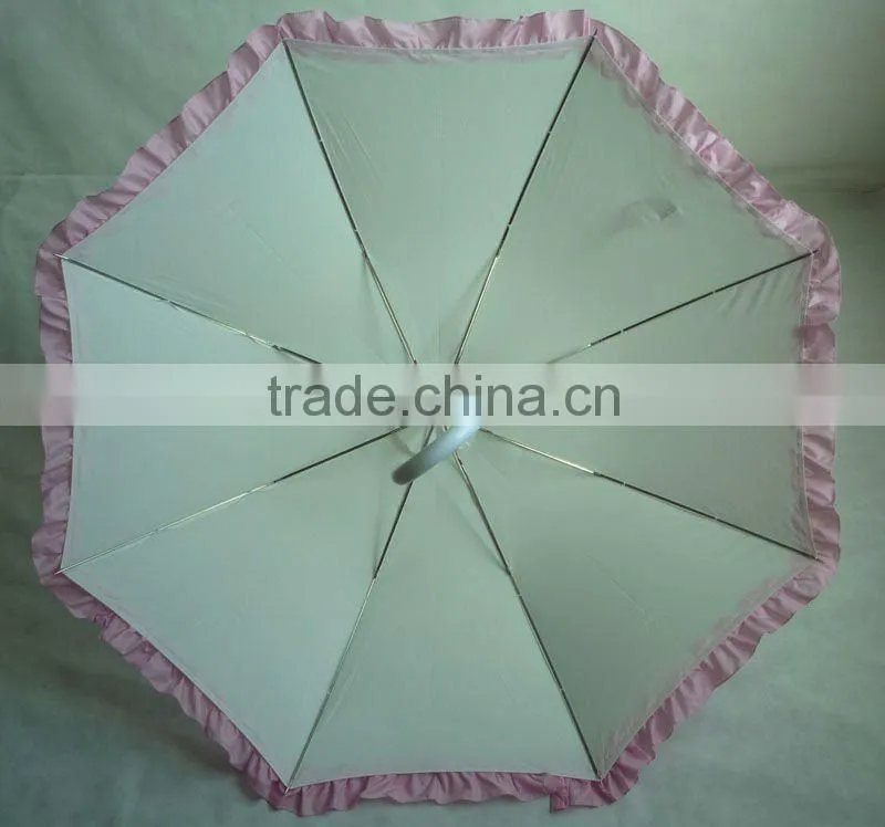 Fashion umbrella pagoda umbrella with flower edge