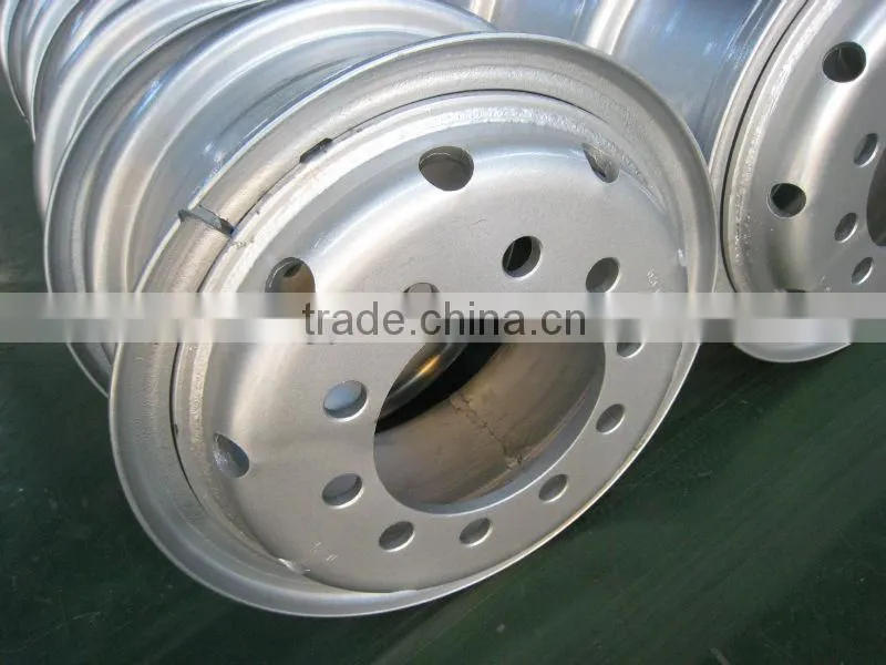 truck wheel chrome rim