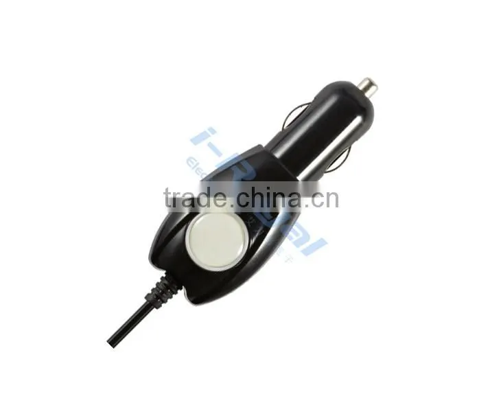 Factory direct sale micro usb Car Charger with Cable for iPhone iPad