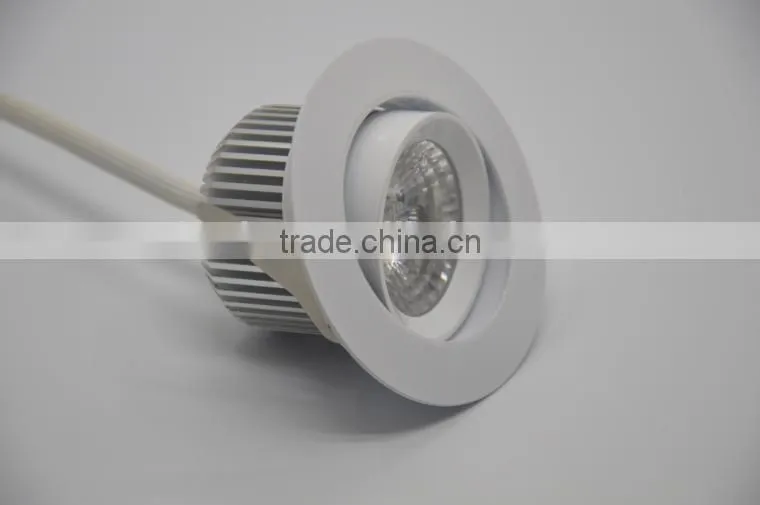 COB Round LED downlight 6W No need Driver TEC002ND6WB