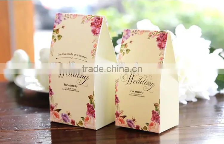 Lovely favour boxes Wedding Favours Newest Unique Cardboard Gifts Box