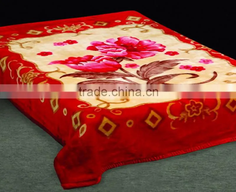 China Suppliers wholesale fleece blankets 100% polyester cuddly super king size mink blanket