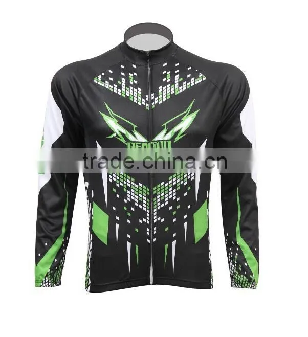 2015 fashion sublimation top grade custom cycling jersey cheap tracksuit for wholesale