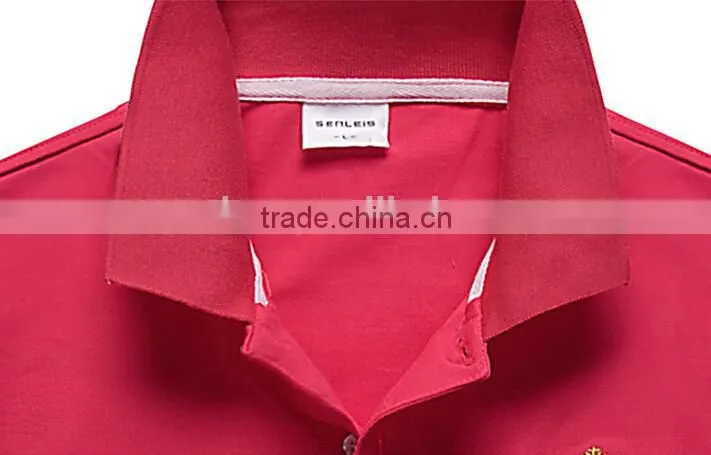 hot sale custom made embroidered logo high quality polo shirt
