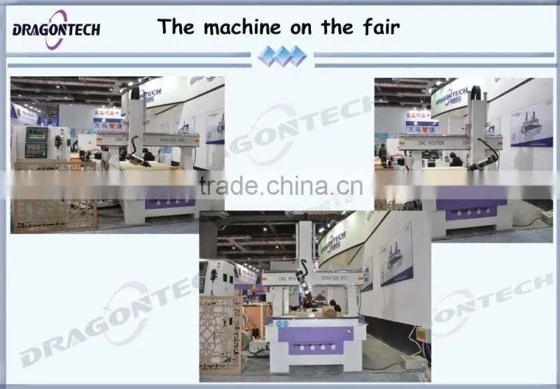 china factory direct sale 1325atc italy hsd spindle atc cnc router machines engraving/carving machine/eqipment/ 1300*2500*200mm
