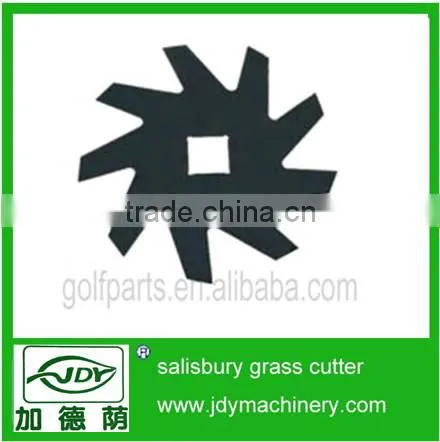 lawn over seeder aerator blades