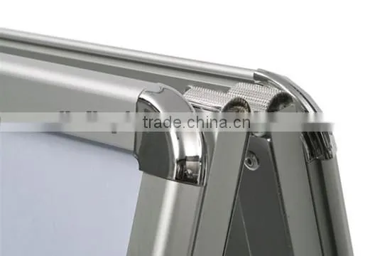 display stand roll up banner poster board with fore head double side for advertising