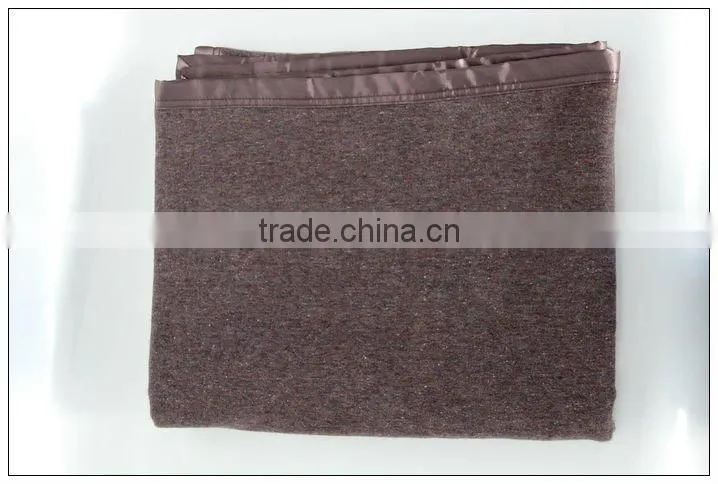 100% WOOL blanket.