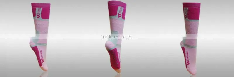 Warm protective kids ski socks