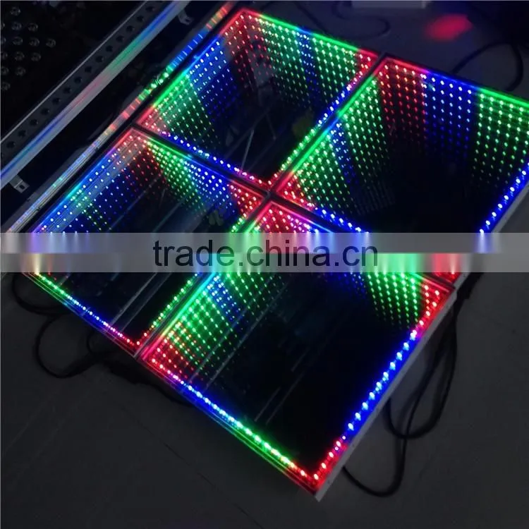 Best Quality LED 3D Dance Mirror Floor Light