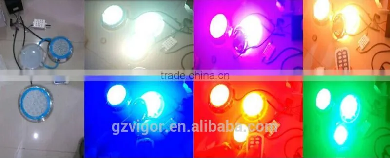Factory waterproof underwater swimming pool light / LED swimming pool light for auto colour change / with remote control