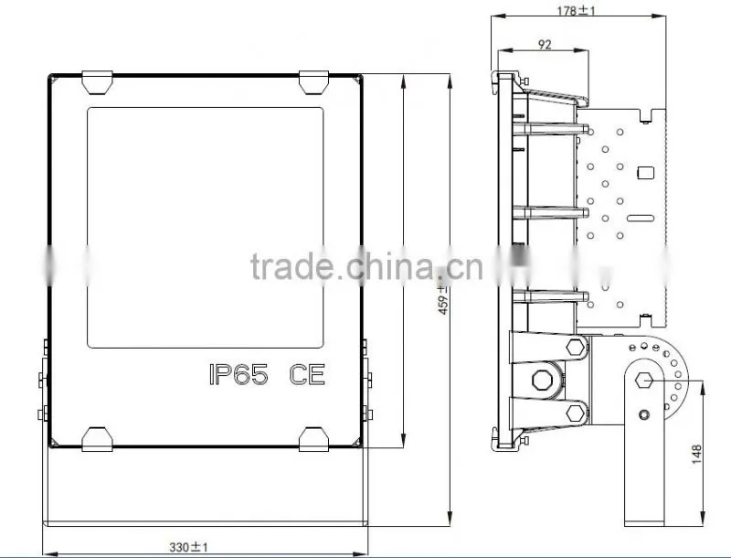 New design led flood light 5 years warranty SMD/COB 200W alibaba china outdoor led flood light