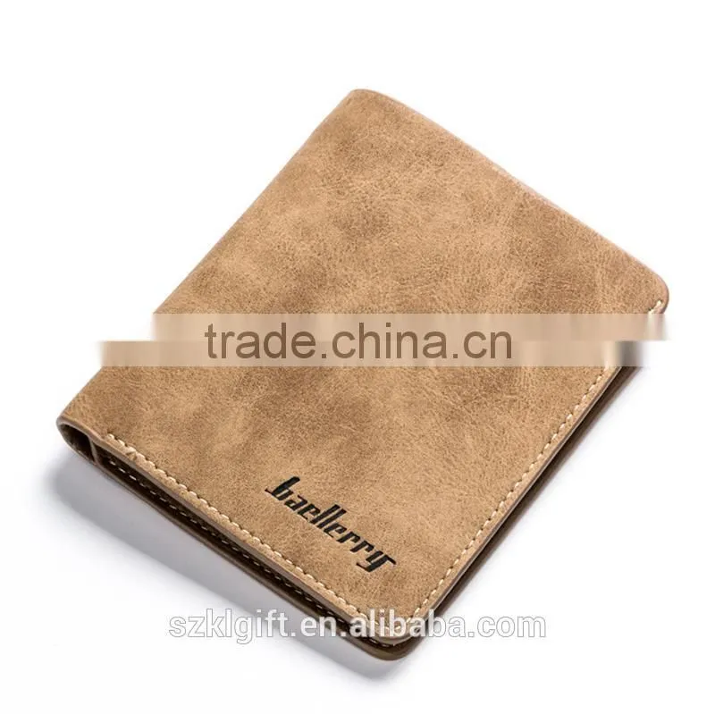 free sample vintage wallet mens long wallet 3 fold wallet