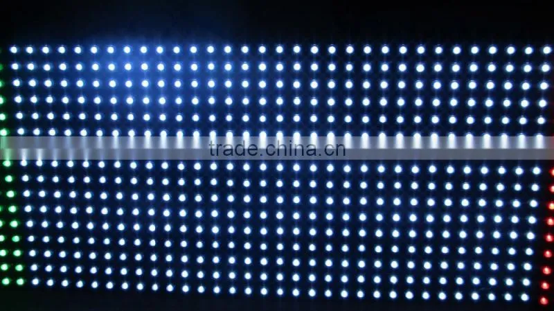 Single green P10 LED Module 32x16 Pixel Pitch LED Display Screen