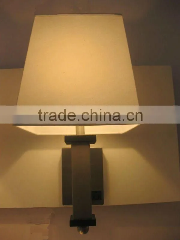 2016 New product Modern Steel Wall Sconce for hotel