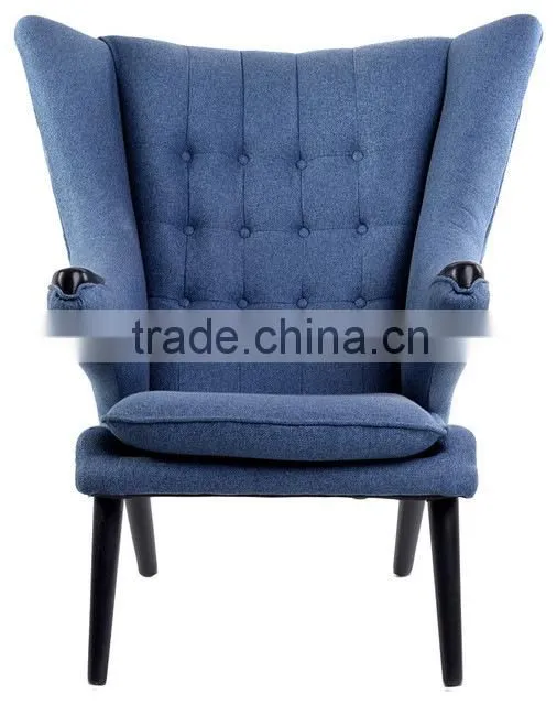 Replica Hans J. Wegner Teddy Papa Bear Chair with ottoman