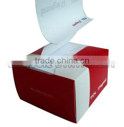 Sticky notepad custom logo pop up sticky pad