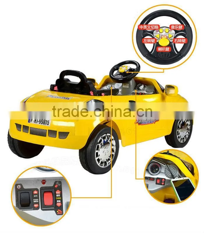 99815 Hot Sale Kids Ride on Remote Control Power Car