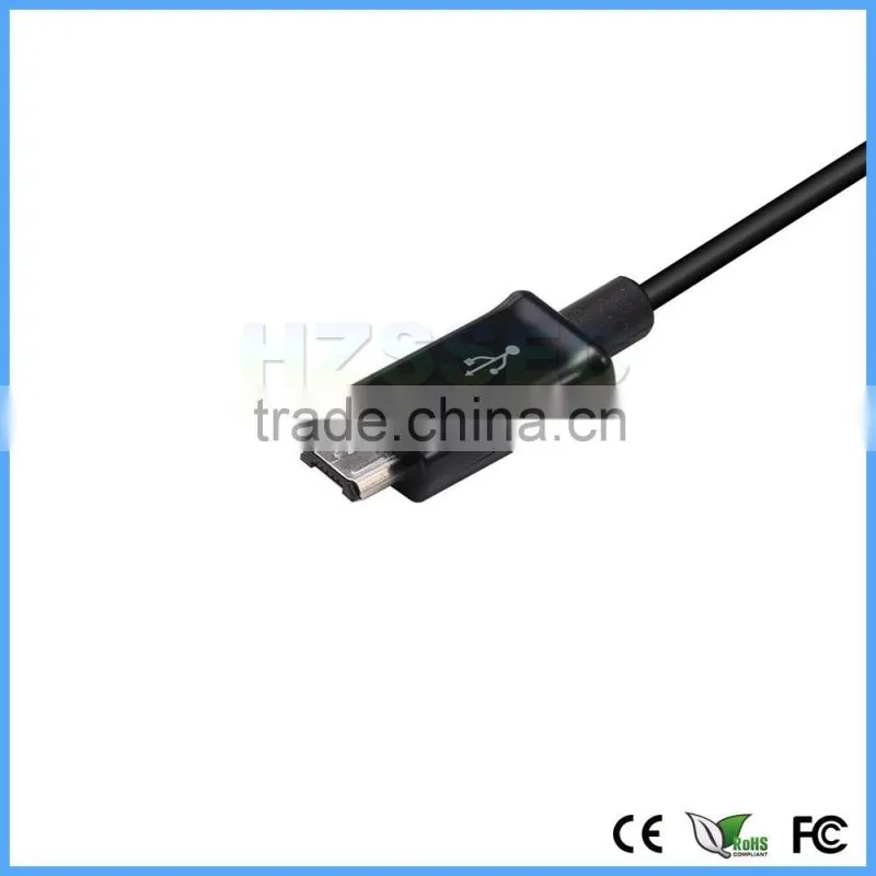 1m length premium male to female micro usb cable power charger data cable for Samsung N7000 9300