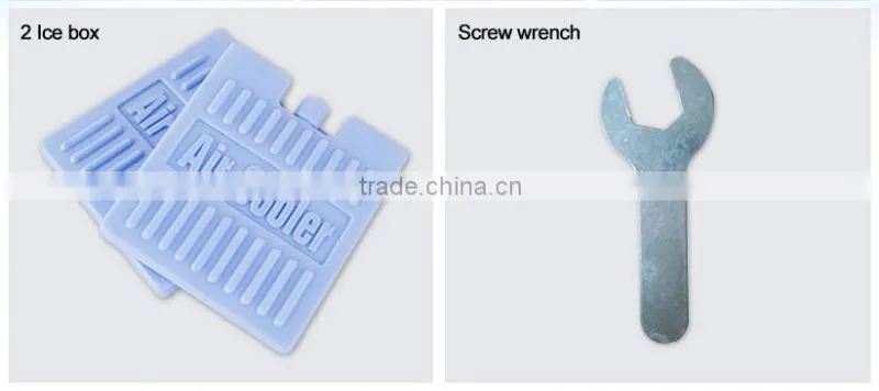Low power portable anion air cooler and heater