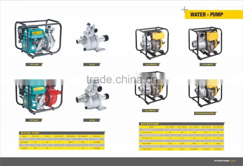 Agricultural irrigation diesel water pump made in china TV-72
