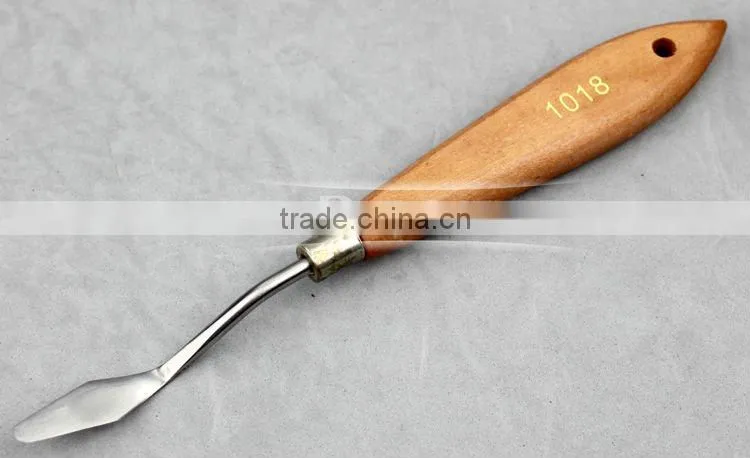 wood handle palette painting knife