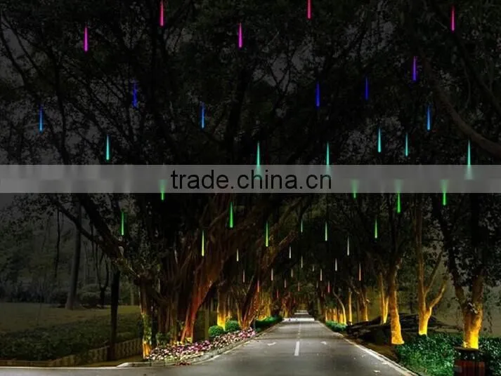 led rain drop led meteor rain light SMD3528 waterproof magic christmas holiday 3d disco outdoor Led Meteor Shower Light for tree