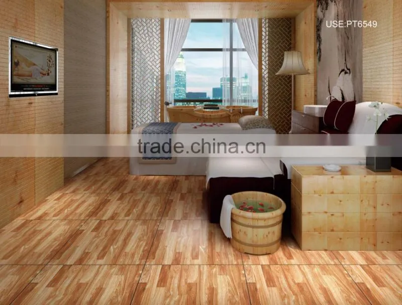 PT6549 wood look rustic ceramic floor tile