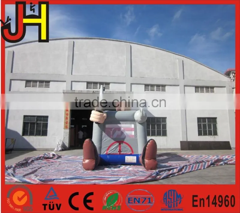 Wholesale price inflatable bouncer with obstacle, inflatable obstacle course bouncer
