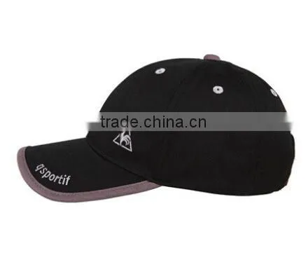Hot selling fashion running sunshade cotton twill 6 panel baseball cap
