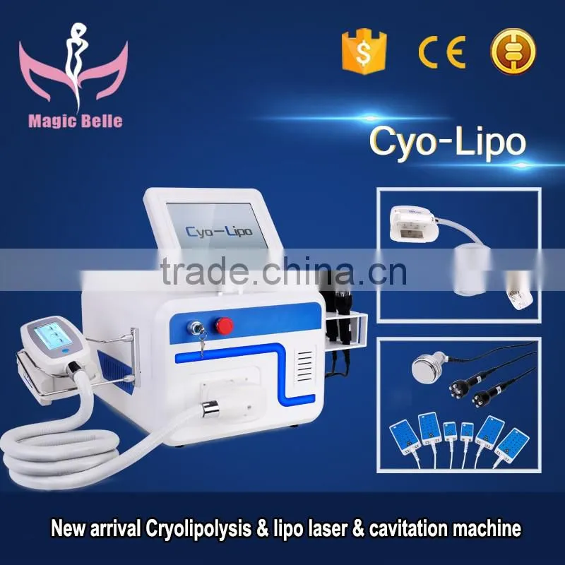 Micro machine cool shape slimming Cold Hammer & RF & lipo laser Cryolipolysis machine in usa