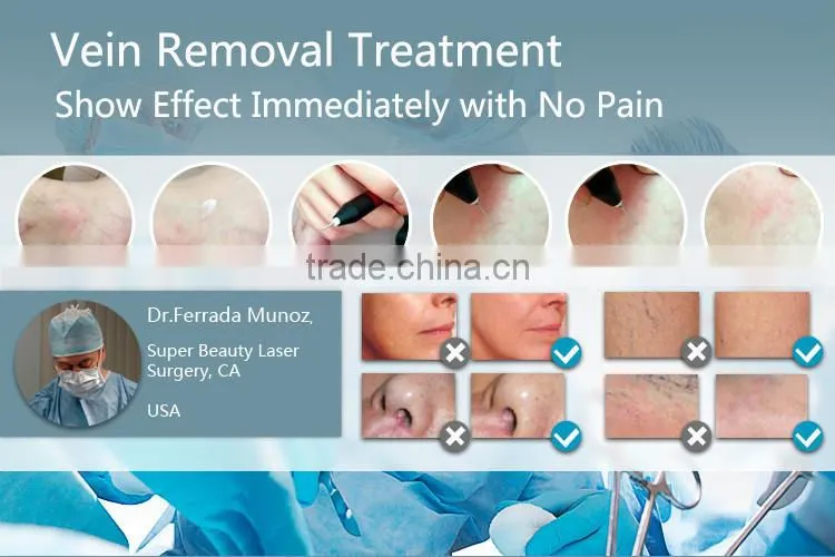8.4 Inch Touch Screen Vascular Removal /high Frequency Spider Vein Removal Machine