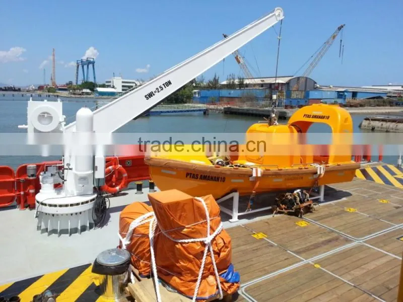 High quality hotsell open type enclose type free fall lifeboat