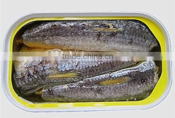125g 155g 425g OEM Canned Sardine In Tomato Sauce and In Vegetable Oil with Low Price