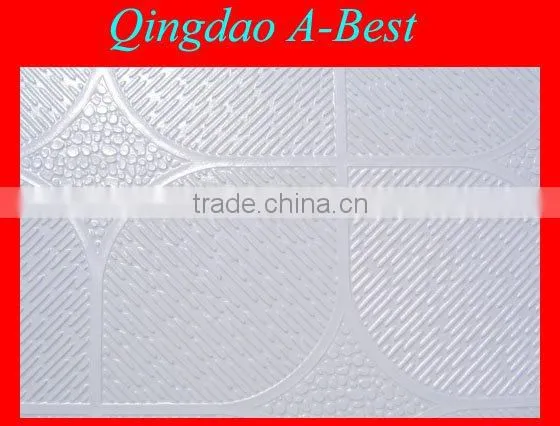 white suspended PVC laminated gypaum board for Ceiling (600x1200x8mm)