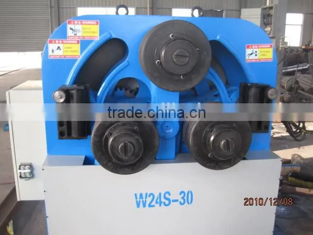 Section stell bending machine