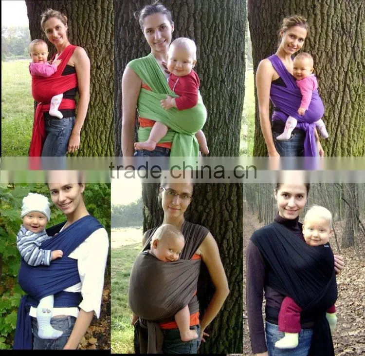Customize baby sling stretchy wrap carrier for newborn baby/baby carrier wrap
