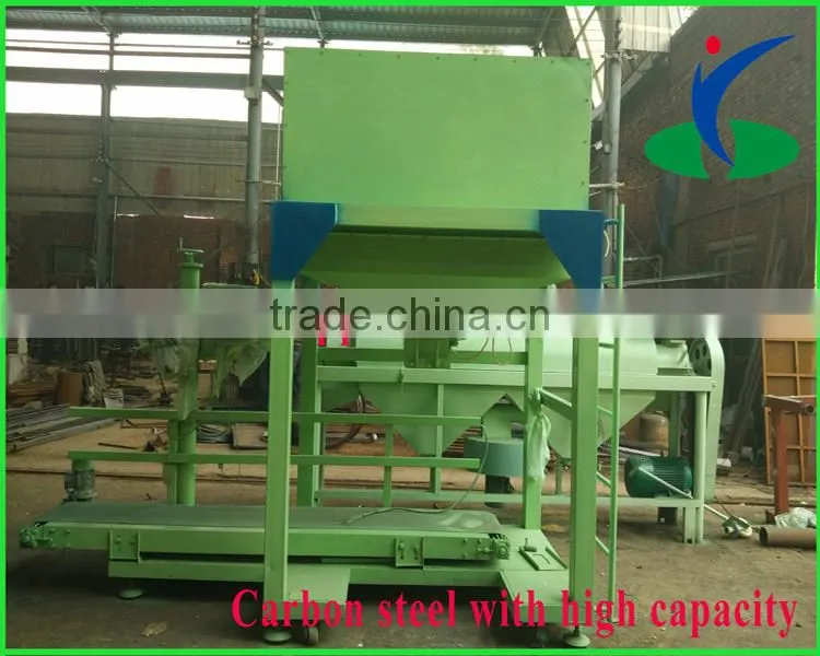 DCS-50kg Stainless steel weighting bagging machine for rice