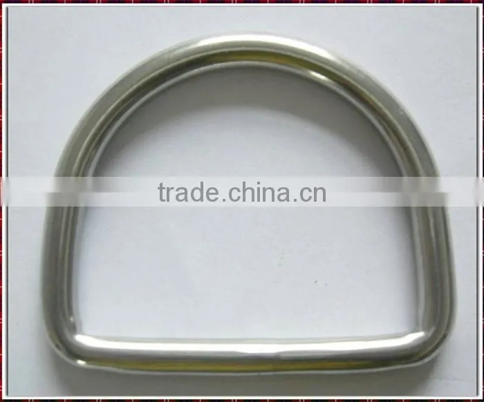 2 d ring file welded stainless steel d ring for dog collar