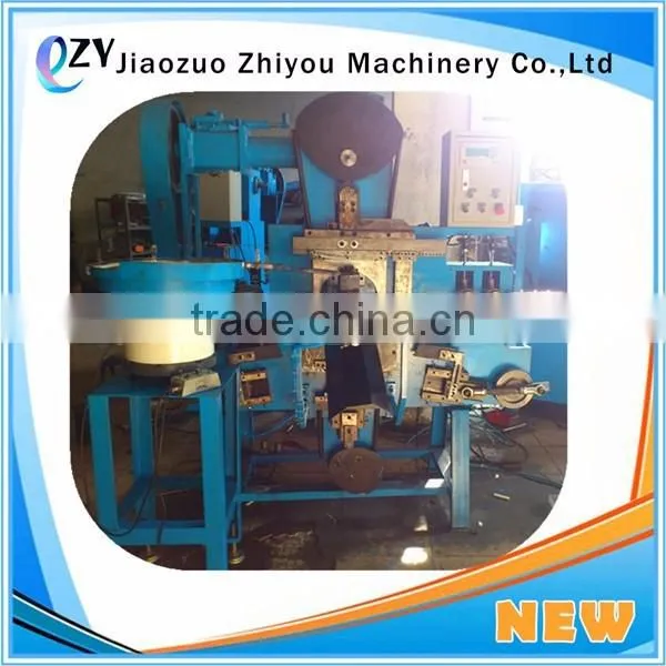 mechanical model bucket handle maker making machine for sale(email:peggy@jzzhiyou.com)