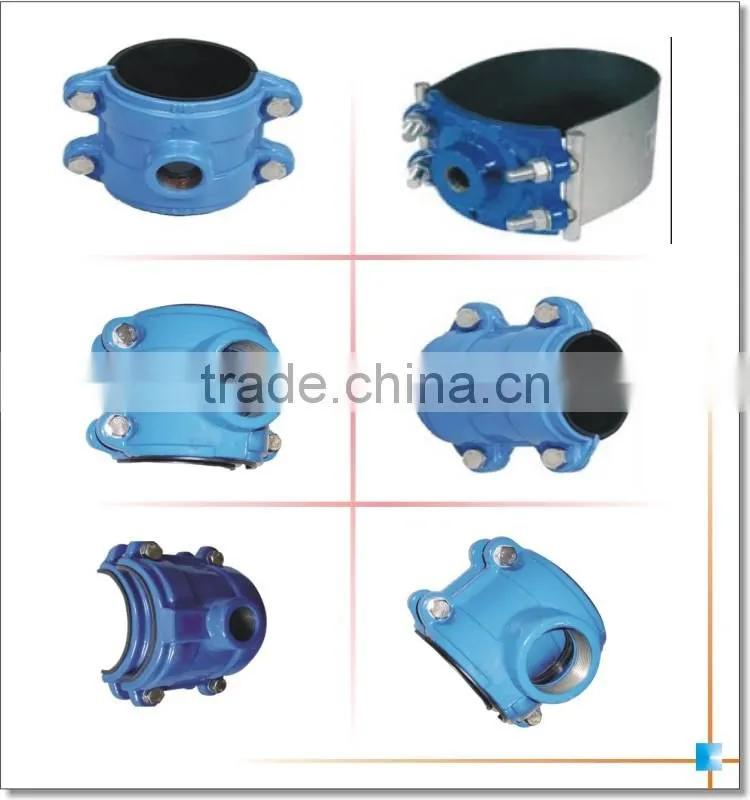 OEM custom product industry cast iron flexible pipe coupling