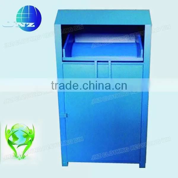 Indoor clothing recycling box