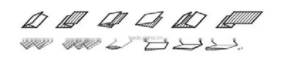 4 plates A3 Automaticpaper staple and folding machine