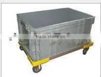 Plastic Moving Cart With Wheels
