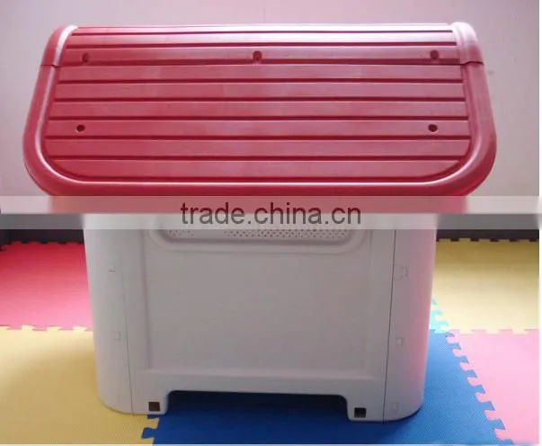 Custom Strong large pet hard plastic cage house with door and lock,small pet house