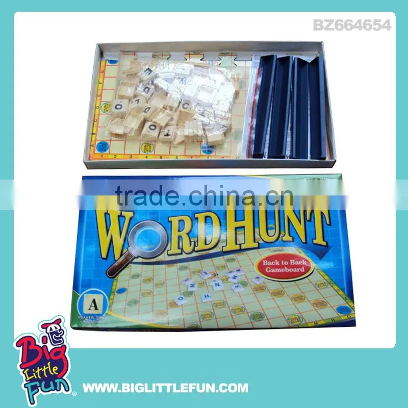 Spelldown magnetic board game educational toys for kids