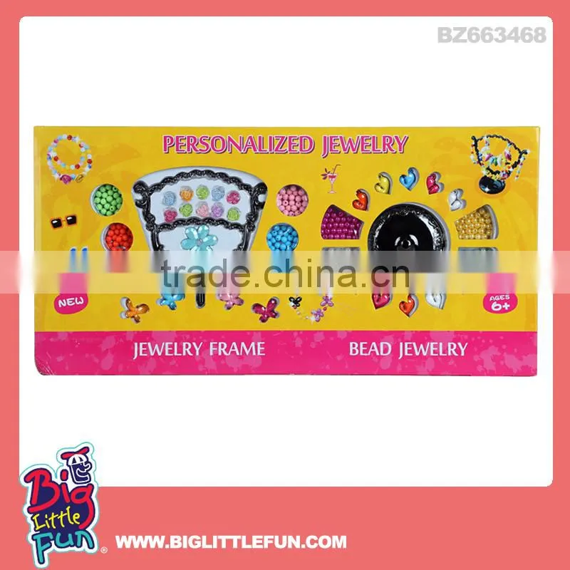 DIY handmade jewelry toy and digital children wrist watch
