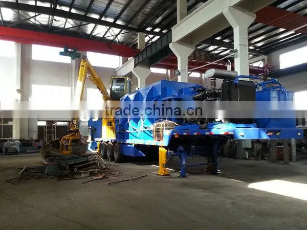 compress & shear integral machine for scrap car