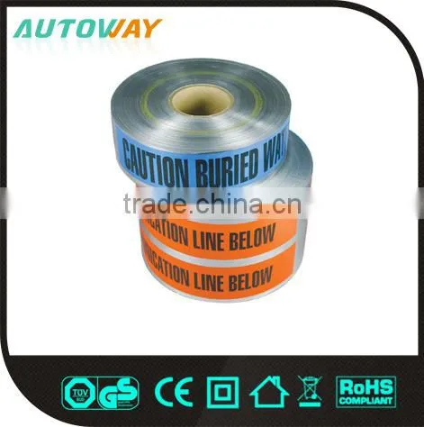 color printed underground detectable warning tape