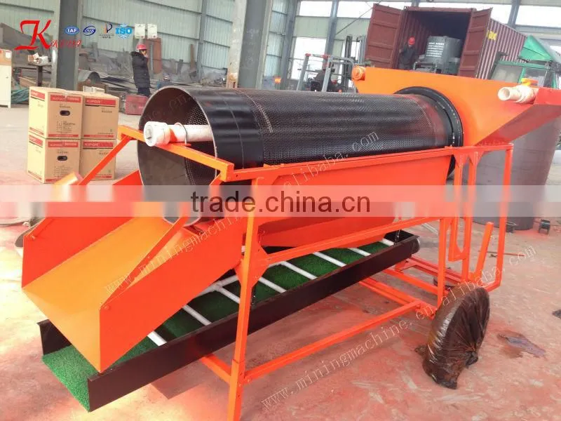 Small Portable Mobile Gold Trommel